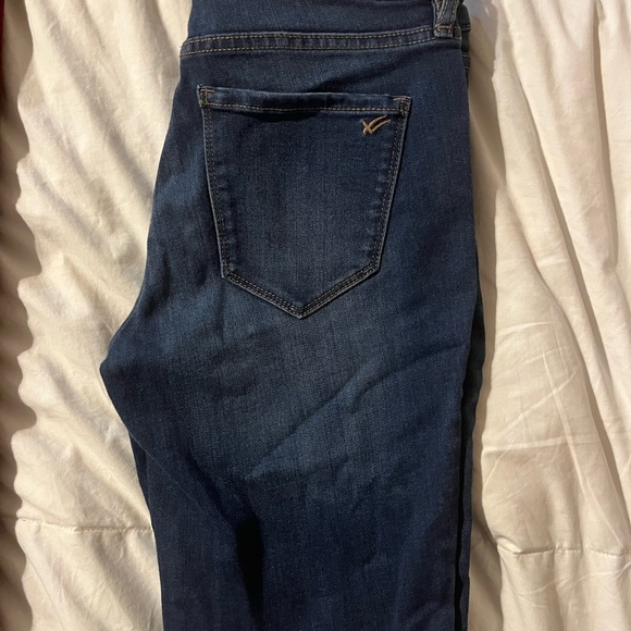 Dark Blue Denim Jeans - Picture 2 of 5